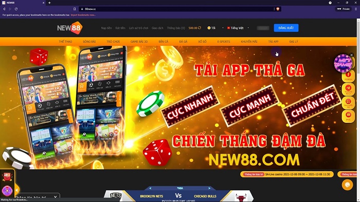 Cổng game slot tặng tiền khi đăng ký 2022 – New88